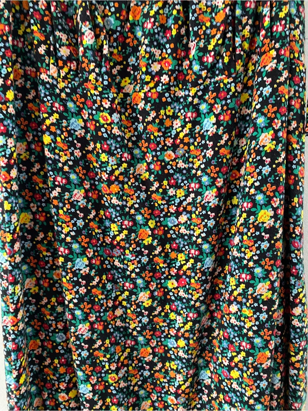 Motel Rocks Black Floral Tie-Shoulder Maxi Slip Dress - Picture 4 of 8